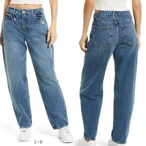 Good American Good '90s Straight Leg Jeans